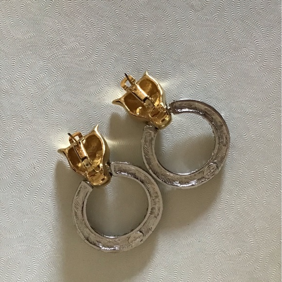 GIVENCHY COLLECTOR PIECE JAGUAR VINTAGE Gold/Silver-tone Metal  Rhinestones Good - Picture 3 of 4